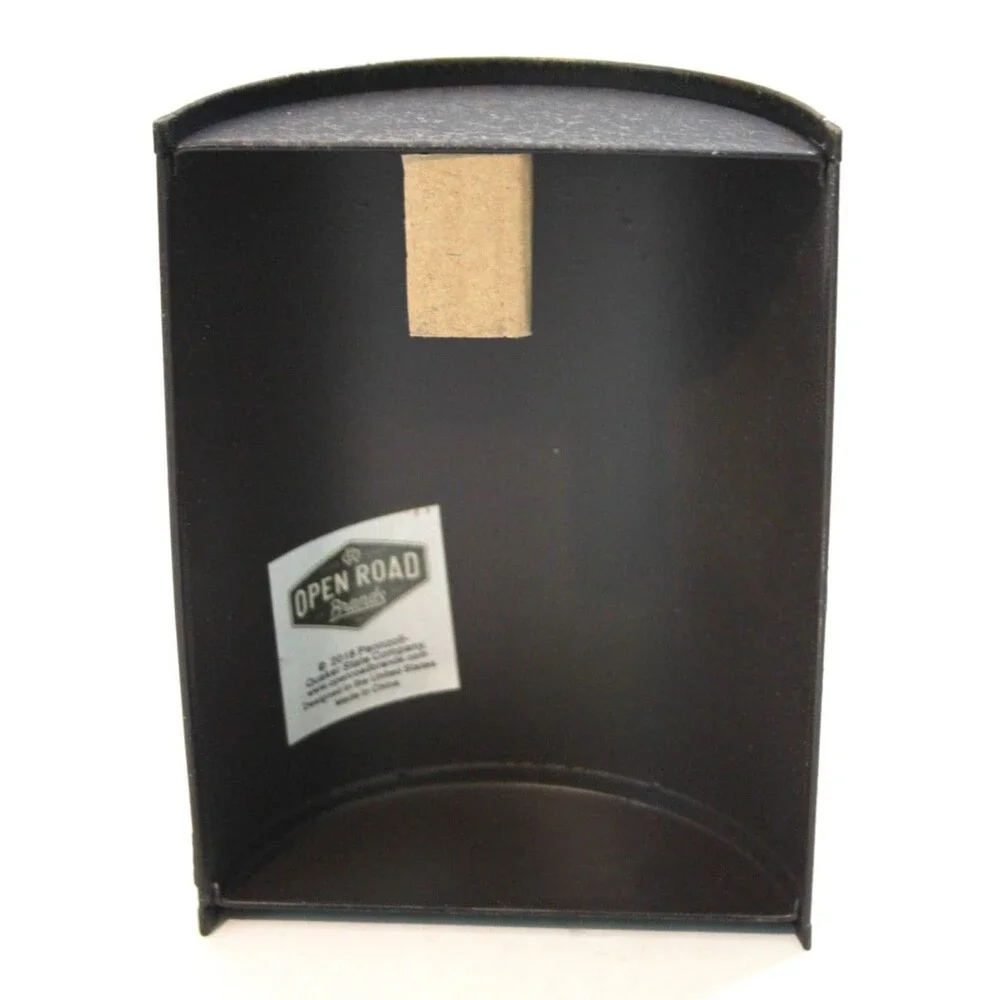 Open Road Brands Quaker State Motor Oil Half Can Metal Wall Deco Man Cave Garage